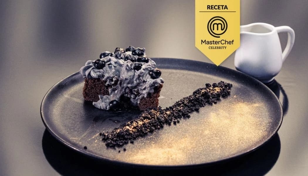 bizcocho chocolate arandanos